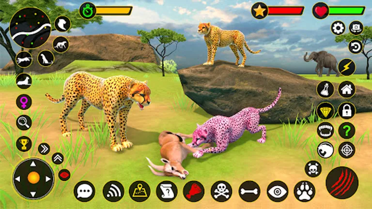 Cheetah Simulator Cheetah Game screenshot 1