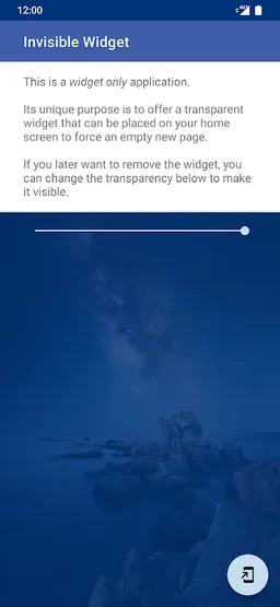 Invisible Widget screenshot 4