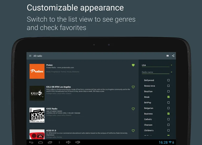 Online Radio Yo!Tuner screenshot 2