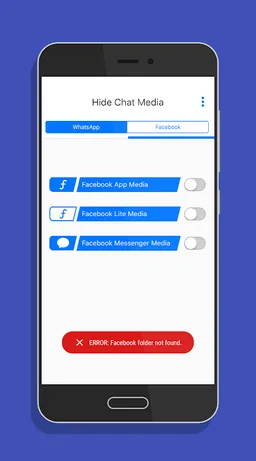 Hide Chat Media screenshot 3