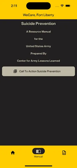 WeCare, Fort Liberty screenshot 1