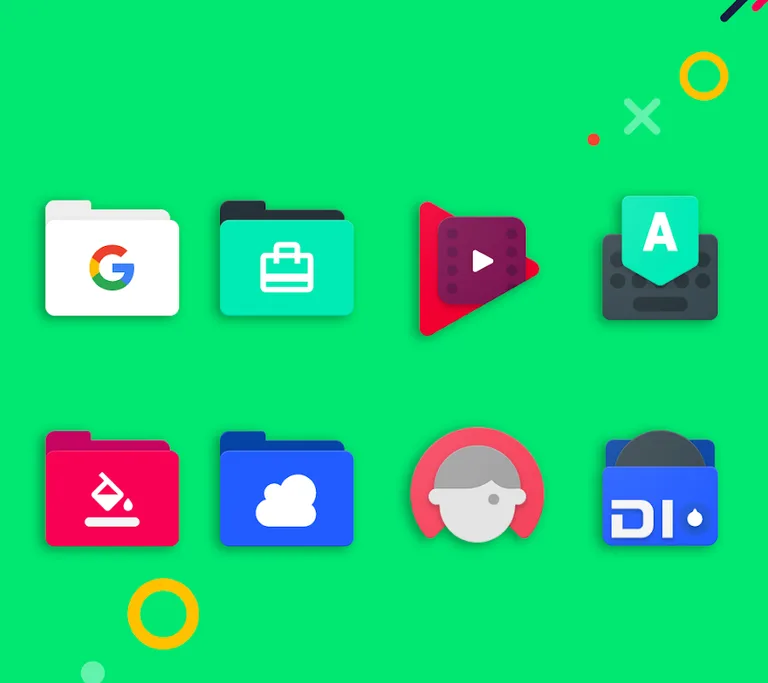 Frozy / Material Design Icon Pack screenshot 13