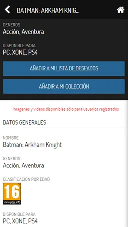 Mi colección de juegos screenshot 3