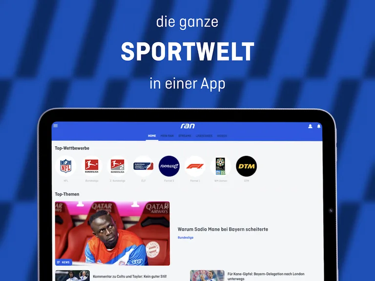 ran | NFL, Bundesliga, DTM screenshot 9