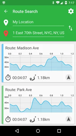 RideOn Cycling GPS Navigation screenshot 2