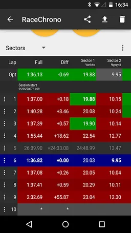 RaceChrono screenshot 3