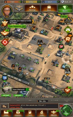 Soldiers Inc: Mobile Warfare screenshot 1