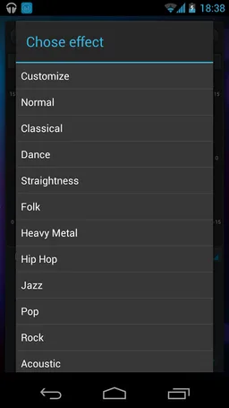 Equalizer Pro - Audio effect screenshot 8