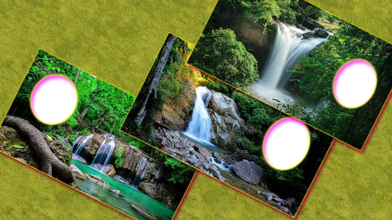 Waterfall Photo Frames montage screenshot 8