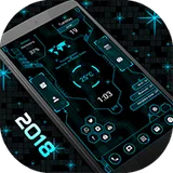 Hi-tech Launcher 2 - 2018, Future of UI, Free icon