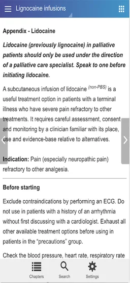Palliative Medicine Pocketbook screenshot 1