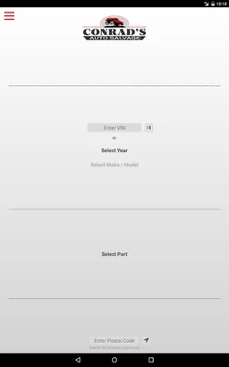 Conrad's Auto Salvage, Inc screenshot 2