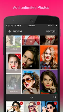 Photo Video Maker with Song screenshot 6