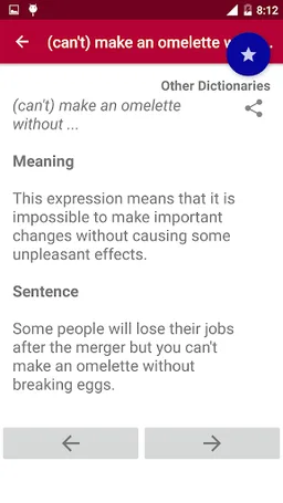 Offline Idioms & Phrases Dicti screenshot 8