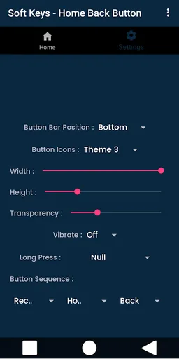 Soft Keys - Home Back Buttons screenshot 3