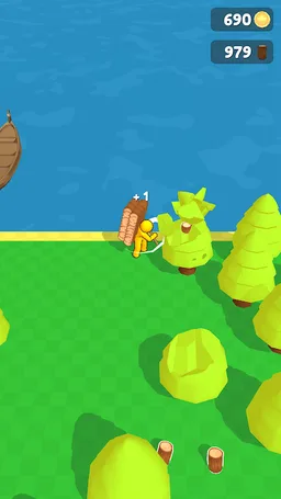 Craft Island - Woody Forest screenshot 2