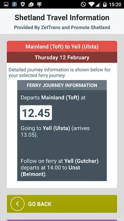 Shetland Travel Information screenshot 6
