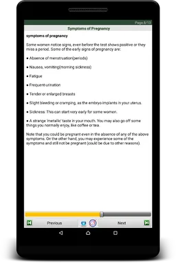 Pregnancy eBook screenshot 16