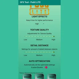 GFX Tool PRO for PubG Lite screenshot 3