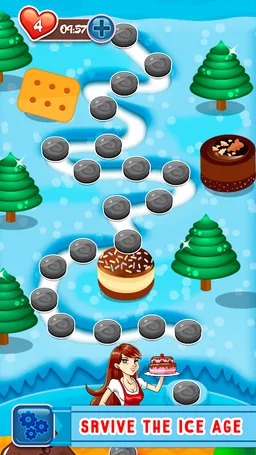 Cupcakes Mania  - Match Three Game screenshot 1