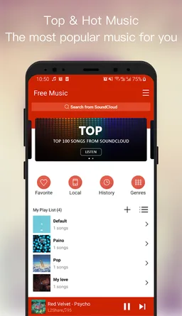 Free Music for SoundCloud screenshot 2