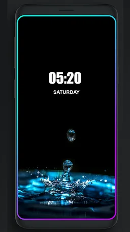 Edge Lighting - Rounded Corner - Edge Notification screenshot 2