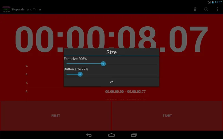 Talking Stopwatch & Timer [Countdown/up Interval] screenshot 4