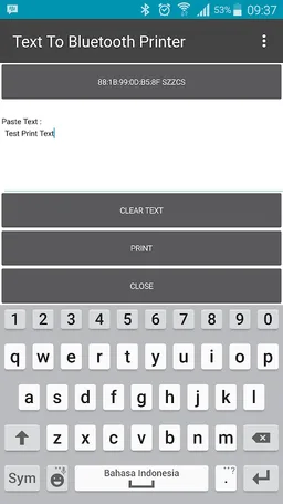 Text To Bluetooth Printer screenshot 2