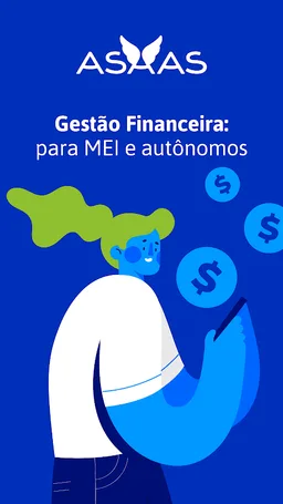 Asaas:Gestão de finanças, emissão de Boleto e NFSe screenshot 2