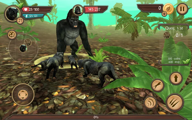 Wild Panther Sim 3D screenshot 5