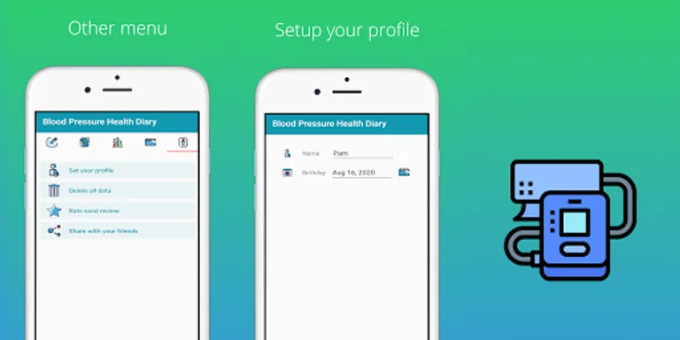 Blood Pressure Health Diary screenshot 3