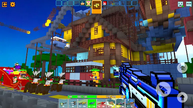 Cops N Robbers:Pixel Craft Gun screenshot 2