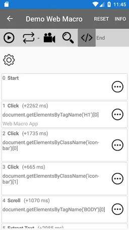 Web Macro Bot (record | edit | replay) NO ROOT screenshot 4