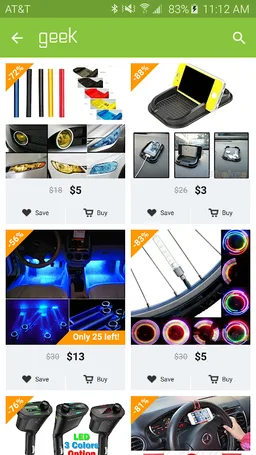 Geek - Smarter Shopping screenshot 5