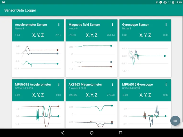 Sensor Data Logger screenshot 7