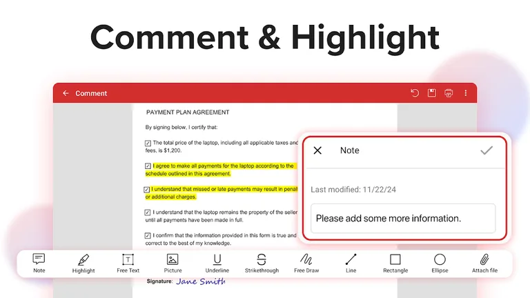 MobiPDF: PDF Editor & Scanner screenshot 14