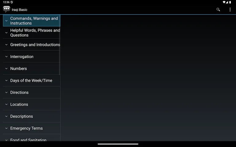 Iraqi Basic Phrases screenshot 17