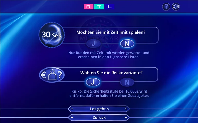 Wer wird Millionär? Training screenshot 12