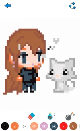 Pixel Art -  Leisure Time Coloring By Numbers screenshot 4