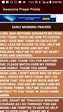 Awesome prayer Points screenshot 3