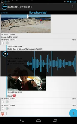 surespot encrypted messenger screenshot 6