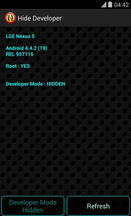 Hide Developer screenshot 7
