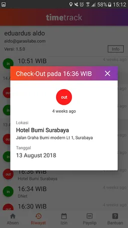 Time Track screenshot 3