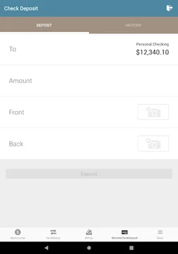 Kirtland CU Mobile Banking screenshot 2