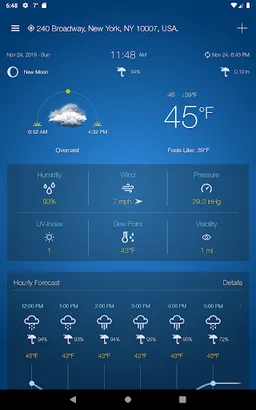 Weather Advanced for Android screenshot 10