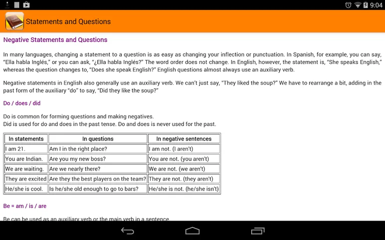 Learn English Grammar screenshot 1