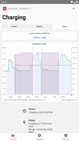 Fronius Solar.wattpilot screenshot 8