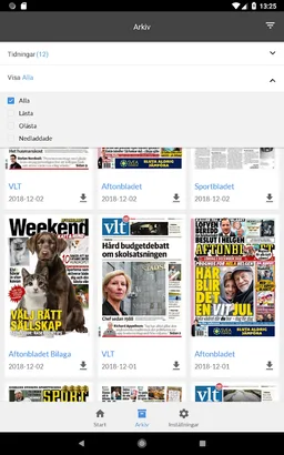 VLT e-tidning screenshot 5