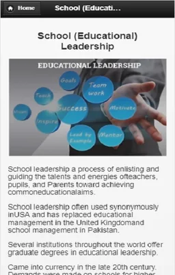 Educational Leadership screenshot 3
