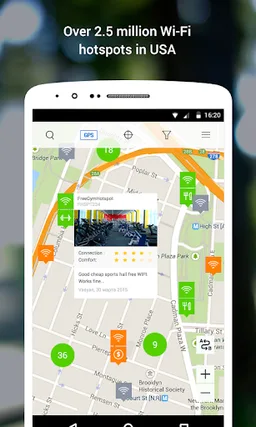 WiFi: passwords, hotspots screenshot 5